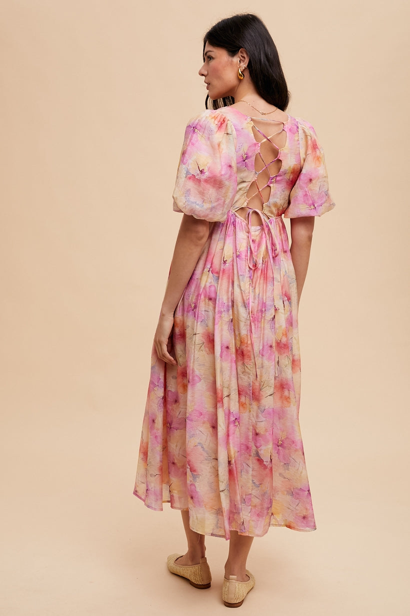 ZINNIA- MIDI DRESS